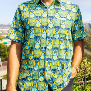 Old Smoke Del Mar Surfboard Button Up