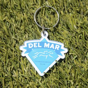 Del Mar Diamond Keychain