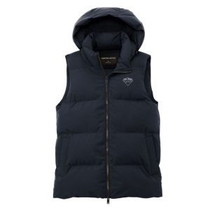 Del Mar Logo Hooded Puffy Vest