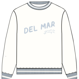 Del Mar Slanted Sweatshirt