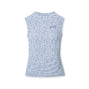 Vino Flora Ruched Tank Top