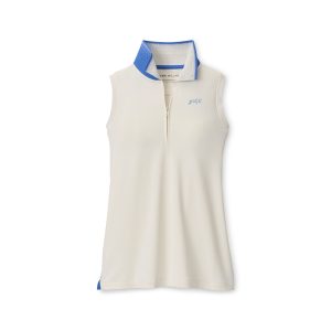 Chrissie Zip Tank Polo