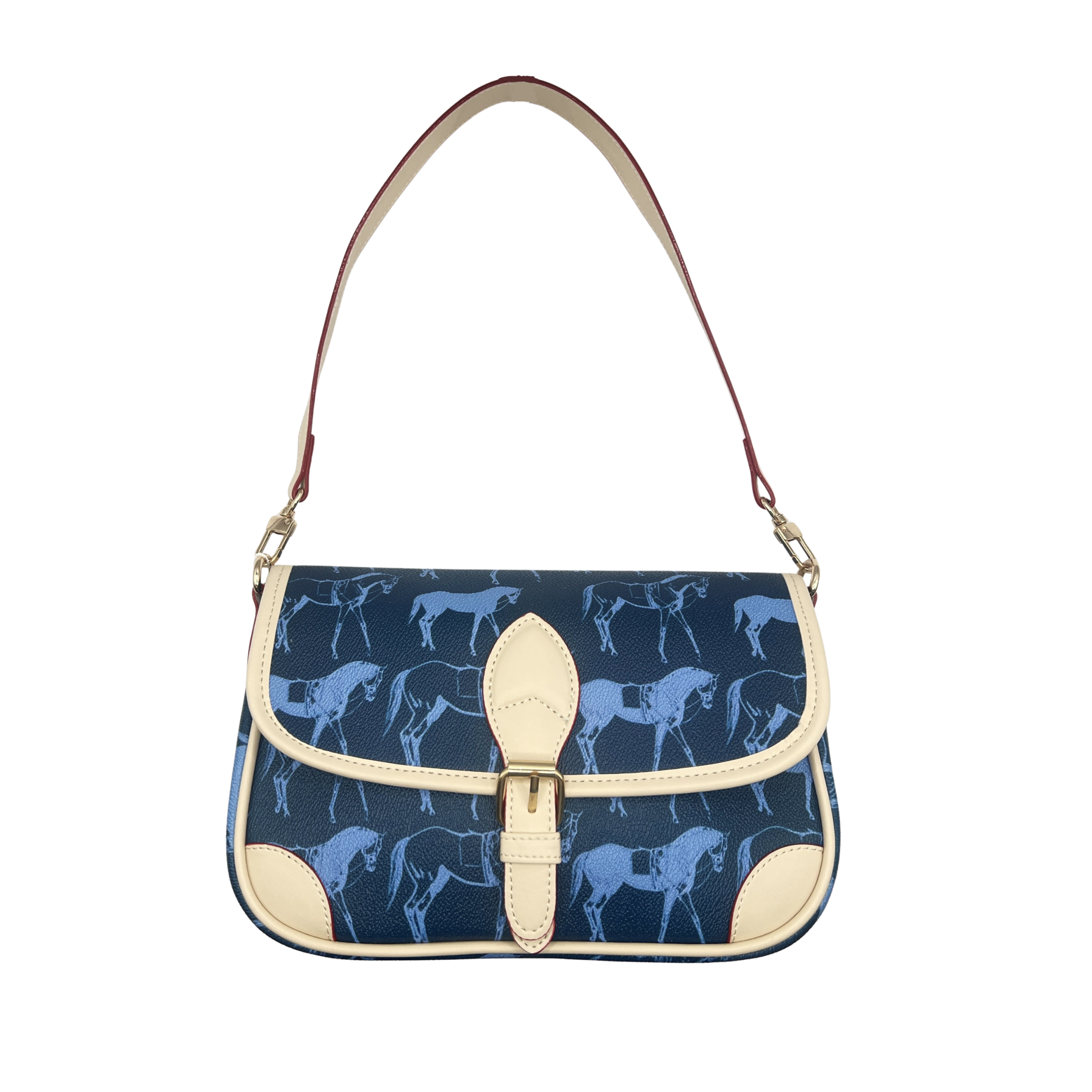 Blue Horse Handbag